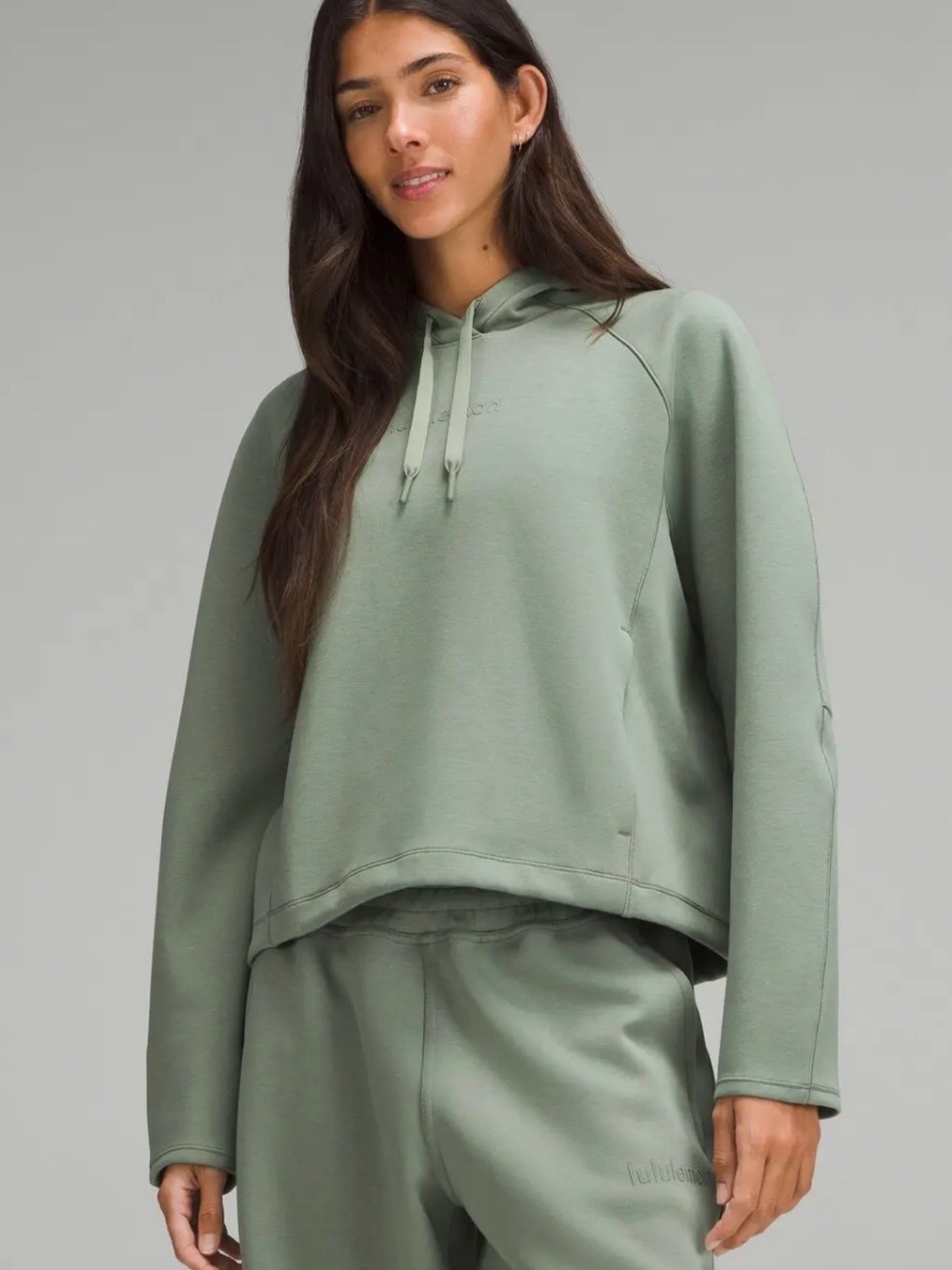 Lululemon smooth spacer embossed hoodie